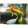 Image 1 : SIGNED DAUM  ART -GLASS SCULPTURE PANTHER ET #1651250