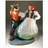 Image 1 : VINTAGE CZECH TERRA COTTA DANCING COUPLE / #1651475