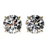 Image 1 : 2.07 ctw Certified Quality Diamond Stud Earrings 10k Yellow Gold - REF-256R3K