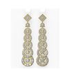 Image 1 : 8.13 ctw Diamond Earrings 18K Yellow Gold - REF-652W5H