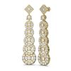 Image 2 : 8.13 ctw Diamond Earrings 18K Yellow Gold - REF-652W5H