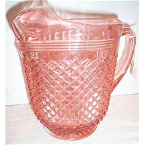 Pink Miss America Depression Glass Pitcher 1628797