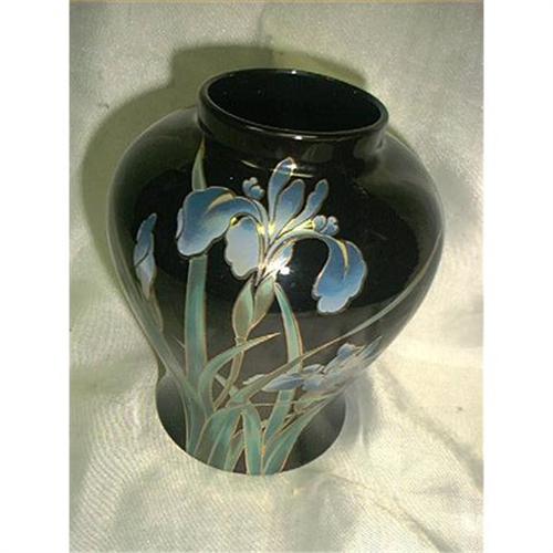 Black Onyx Flowered Vase 1647181
