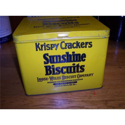 Krispy Crackers Sunshine Biscuits Tin 1648503