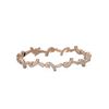 Image 1 : 4 ctw Diamond Designer Bracelet 18K Rose Gold - REF-383N3F