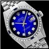 Image 1 : Rolex Men's Stainless Steel, QuickSet, Diam Dial & Diam/Sapphire Bezel