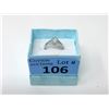Image 2 : Aquamarine, Tanzanite & Diamond Ring