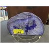 Image 1 : Purple Brazilian Crystal Agate Bookend Set