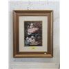Image 1 : Framed Still Life Print of Roses