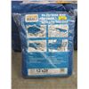 Image 1 : New Western Rugged 12' x 28' Blue Tarp