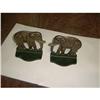 Image 1 : Old Cast Iron Elephant Book Ends #1617135