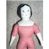 Image 1 : 7" Ruth Gibbs White China Red Check Body #1617347