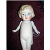 Image 1 : 7" Molded Bisque Japan Made #615 Doll #1617391