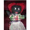 Image 1 : 10.5" Black Cloth Mammy Doll  #1617405