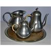 Image 1 : Royal Holland Pewter Pot and Pitcher Set Circa #1618099