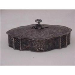 Silver plate Box Sku1353 #1618243