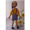 Doll Wooden Poland  PINNOCHIO YELLOW Wood 1970s#1618354