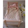 Doll Ginny Wooden Bed and Bedding 1950s #1618359