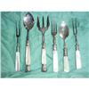 Image 1 : 4 serving forks and 2 serving spoons with #1618415