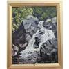 Image 1 : ?Waterfall? Oil on Board Artist Signed #1618435