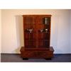 Cabinet  Art-deco Glass  and  Nutwood  German #1629375