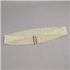 Belle Epoque Natural Pearl & Diamond Dog Collar#1629394