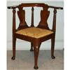 Image 1 : Rare N.C. or Va. mid-18th C. corner chair #1629433