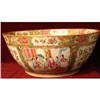 Image 1 : CHINESE EXPORT ROSE MEDALLION LARGE PUNCH BOWL #1629460