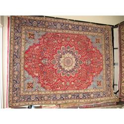 13 X 9'5" Mashad Persian Oriental Rug #1629478