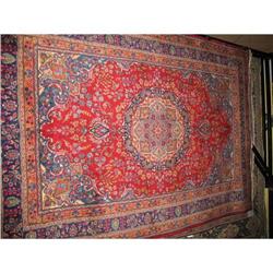 10' X 6'8" Sabzevar Persian Oriental Rug #1629500