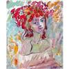 Image 1 : "The girl in a wreath" in impressionism style  #1629538