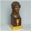 Image 1 : French Empire Bronze Ormolu Carved Head #1629554