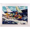 Image 1 : LeRoy Neiman, North Seas Sailing, Serigraph #1629609