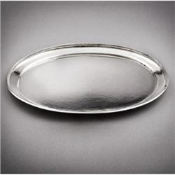 Small Georg Jensen sterling hammered tray, #1629630