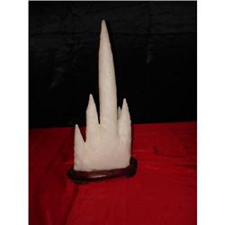 White Rare  Minerals - Stalagmite  #1629632