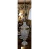 Image 1 : Cut Glass and Metal Lamp #1629723