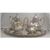 Image 1 : 925k Sterling Silver Magnificient Tea Set #1629770