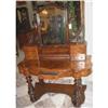 Image 1 : Dressing Table Victorian Burl Walnut #1629836
