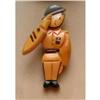 Image 1 : Bakelite Vintage Saluting Soldier Brooch #1629887