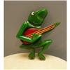 Image 1 : Bakelite Vintage Green and Red Banjo Playing #1629896