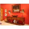 Image 1 : Bench made solid oak reproduction of an 18th #1629937