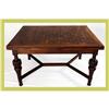 Image 1 : Art Deco Dining Table Parquetry Refectory Oak #1629948