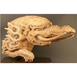 Japanese Temple Baku Masterpiece Sculpture #1630050