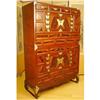 Image 1 : Fine 7 Butterfly 2 Unit Persimmon Korean Chest #1630074