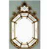 Image 1 : big Murano Venetian wall Mirror  18th style  #1630280