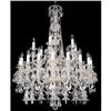 Image 1 : Large 24 lights Bohemia crystal chandelier #1630327