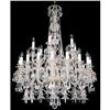 Image 1 : Large 24 lights Bohemia crystal chandelier #1630327