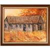 Image 1 : "Farmhouse in Fall" by Willa Smarr - oil #1640281