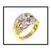 Image 1 : 18K Gold 1 Carat Designer Ring - Reduced(price #1640323