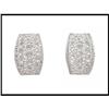 Image 1 : VERY BOLD FILIGREE EARRINGS 108 DIAMONDS(price #1640346